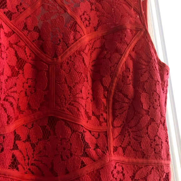 BCBG GENERATION short coral dress - Picture 8 of 9